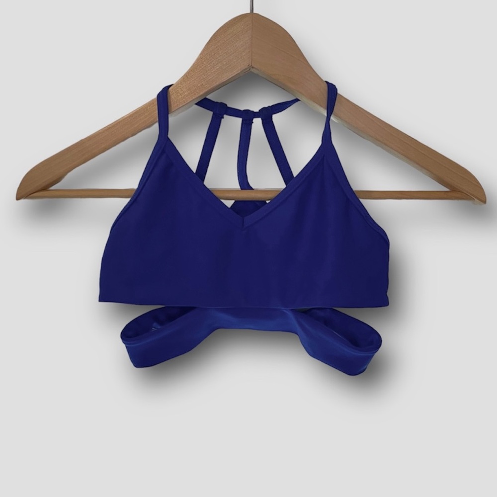 Five Dancewear Kids Blue Maverick Sports Bra